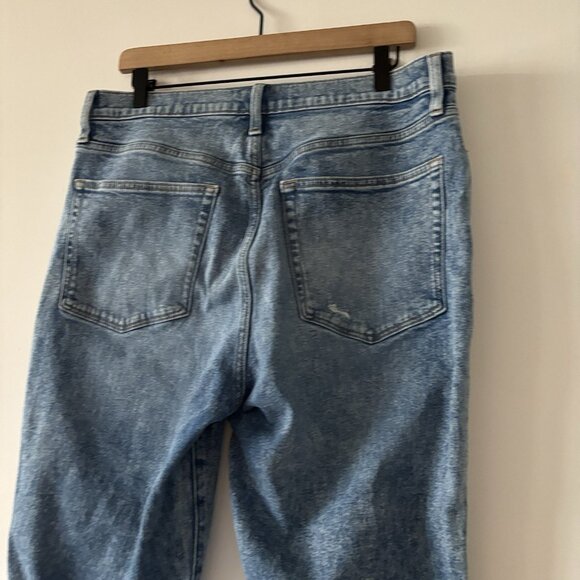 J Crew Vintage Classic Women’s Denim Jeans Sz 32 Raw Hem High Rise Casual Preppy - Picture 8 of 13